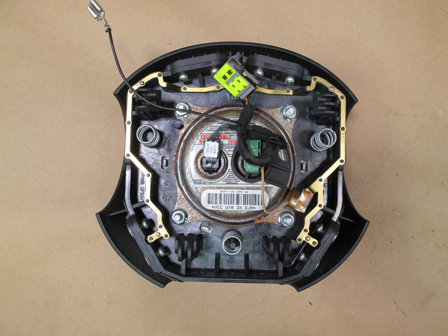 07-10 MINI R55 R56 R57 FRONT LEFT DRIVER SIDE STEERING WHEEL SRS AIRBAG OEM