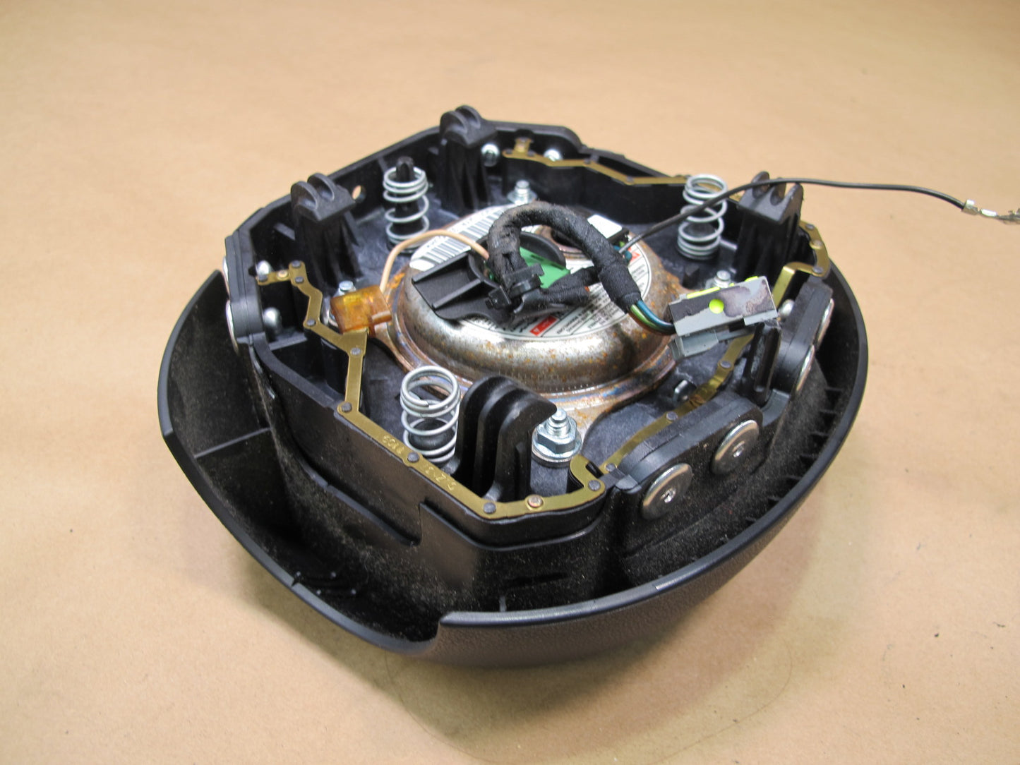 07-10 MINI R55 R56 R57 FRONT LEFT DRIVER SIDE STEERING WHEEL SRS AIRBAG OEM