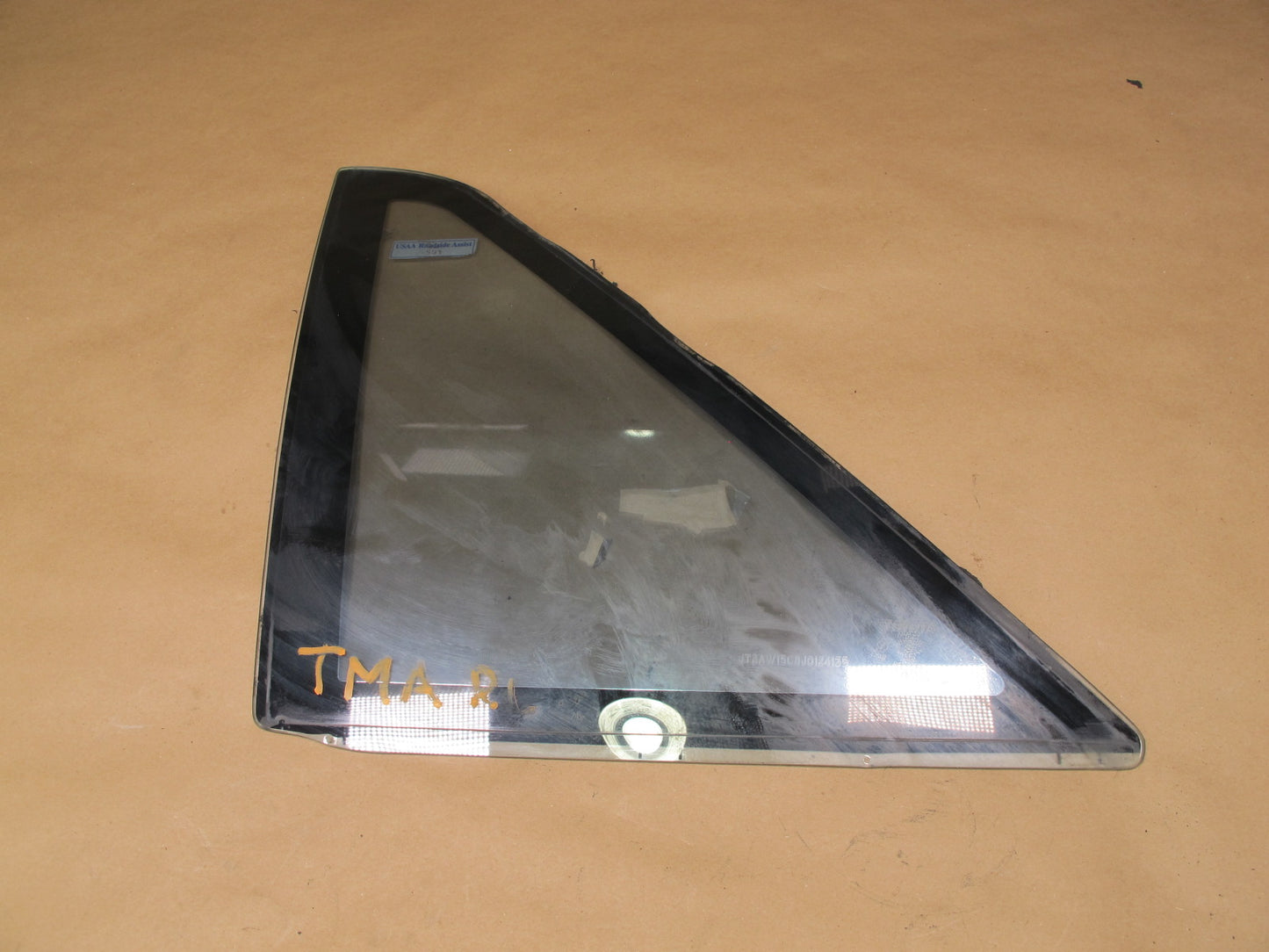 85-89 Toyota MR2 AW15 Rear Left Quarter Window Glass OEM