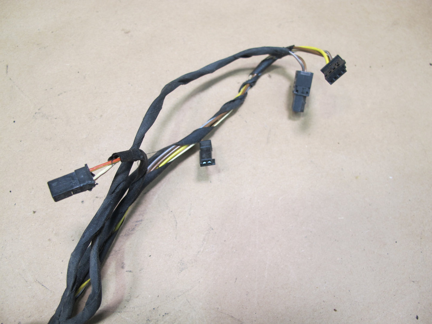 04-10 BMW E60 5-SERIES Rear Trunk Lid Wire Wiring Harness OEM