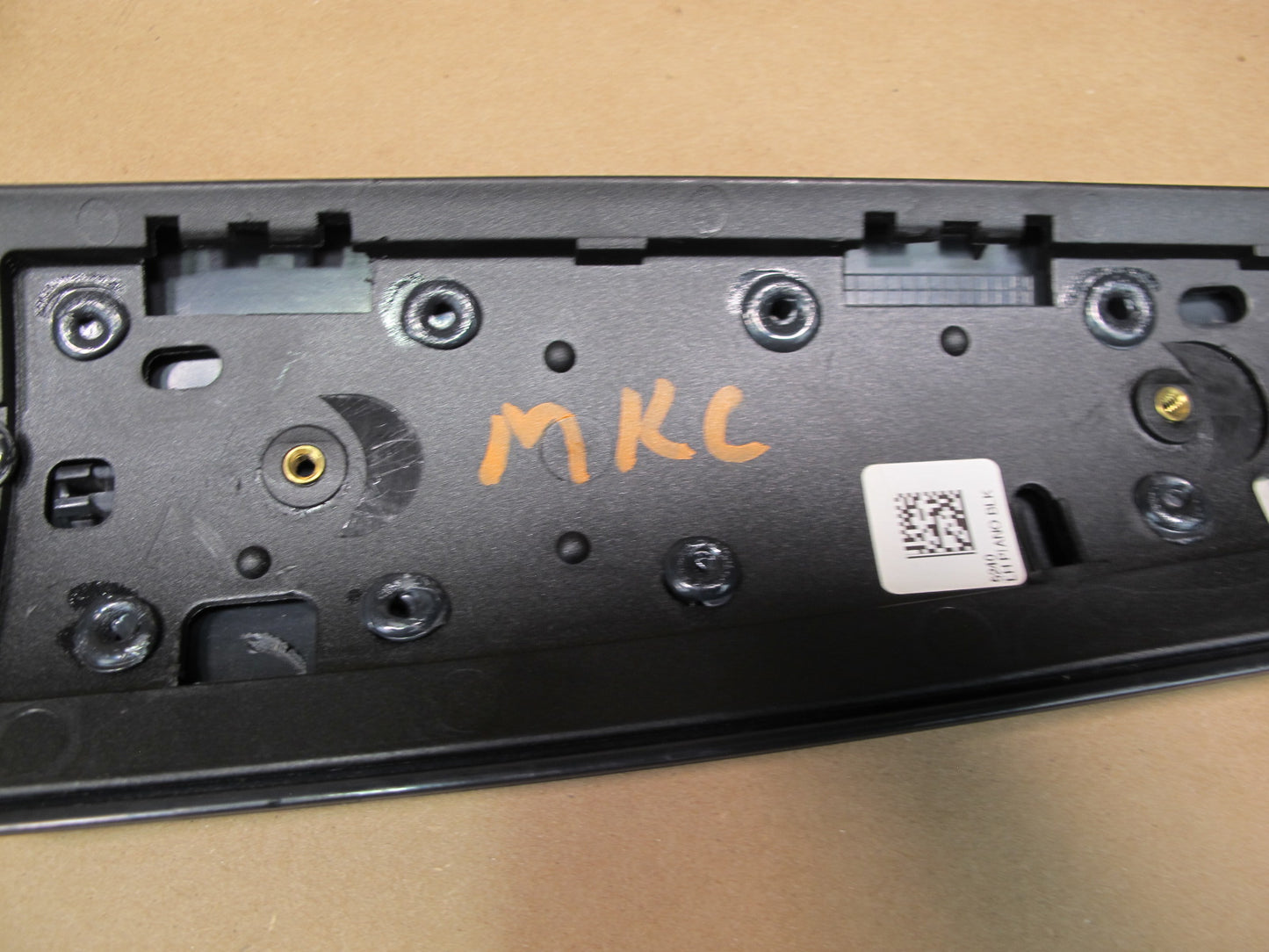 09-10 Mini R57 Convert Set of 2 Dash Left & Right Trim Bezel Cover Black OEM