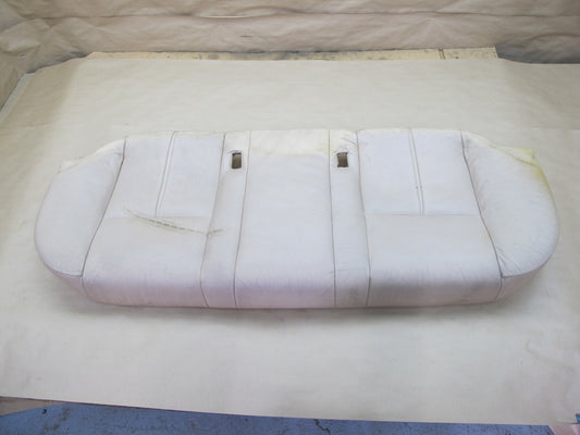 97-03 BMW E39 5-SERIES Sedan Rear Lower Seat Cushion Leather Beige OEM