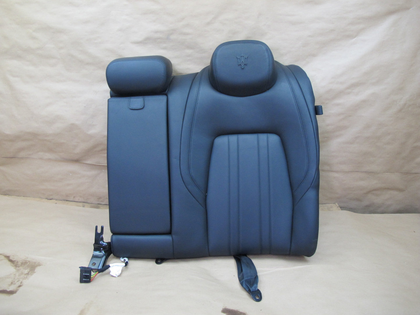 14-17 Maserati Ghibli M157 Rear Leather Seat Upper & Lower Cushion OEM