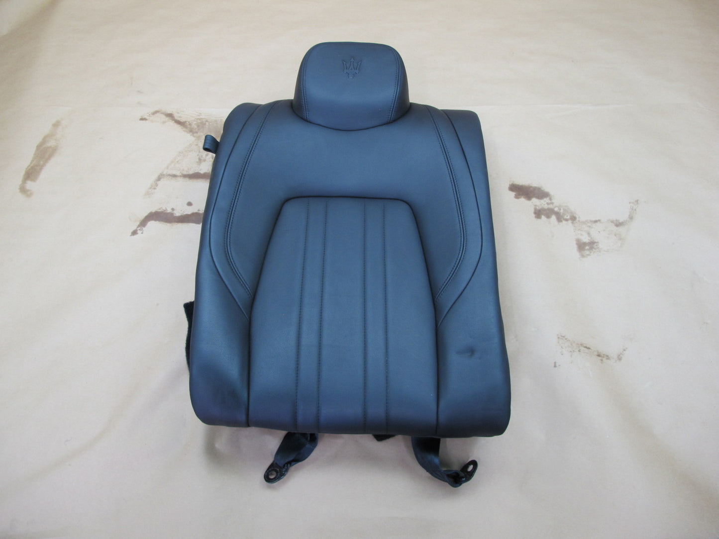 14-17 Maserati Ghibli M157 Rear Leather Seat Upper & Lower Cushion OEM