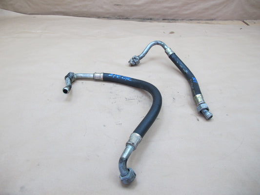 1984-1986 Porsche 928 S Oil Pressure Hose Line Set of 2