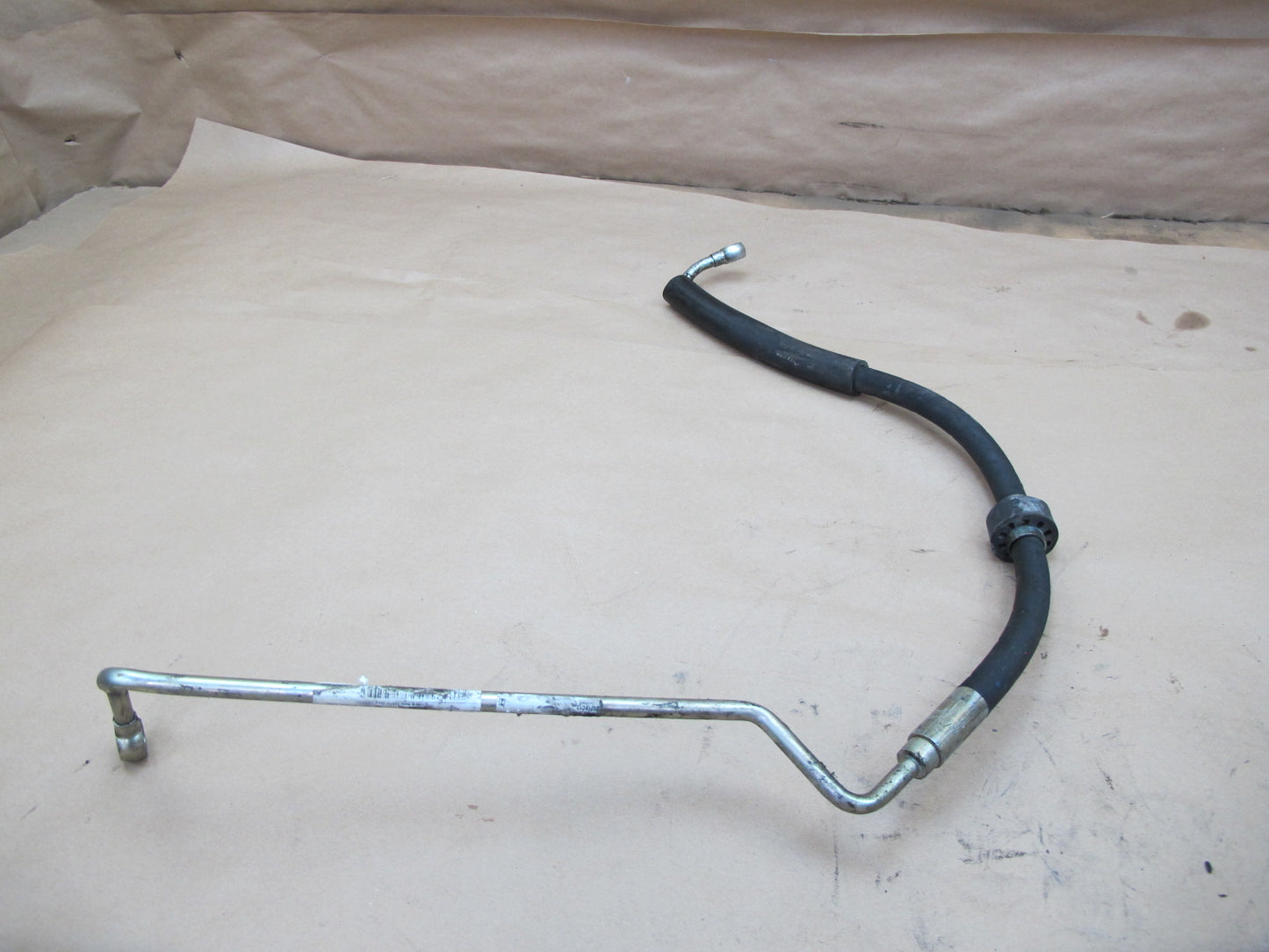 1984-1986 Porsche 928 S Power Steering Hose Pipe Line Set of 2