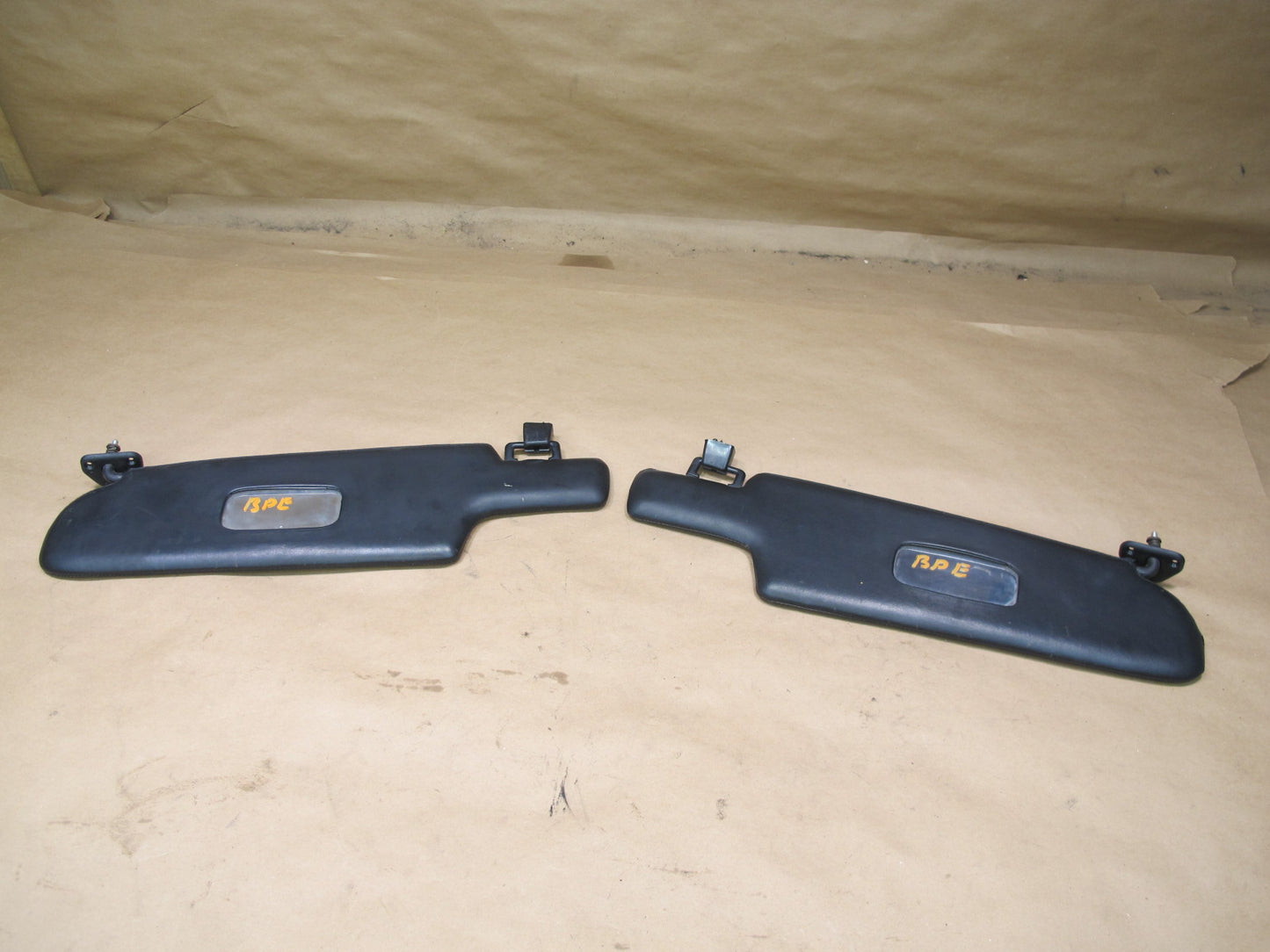 1984-1995 Porsche 928 S Front Left & Right Sun Visor Shade Set of 2