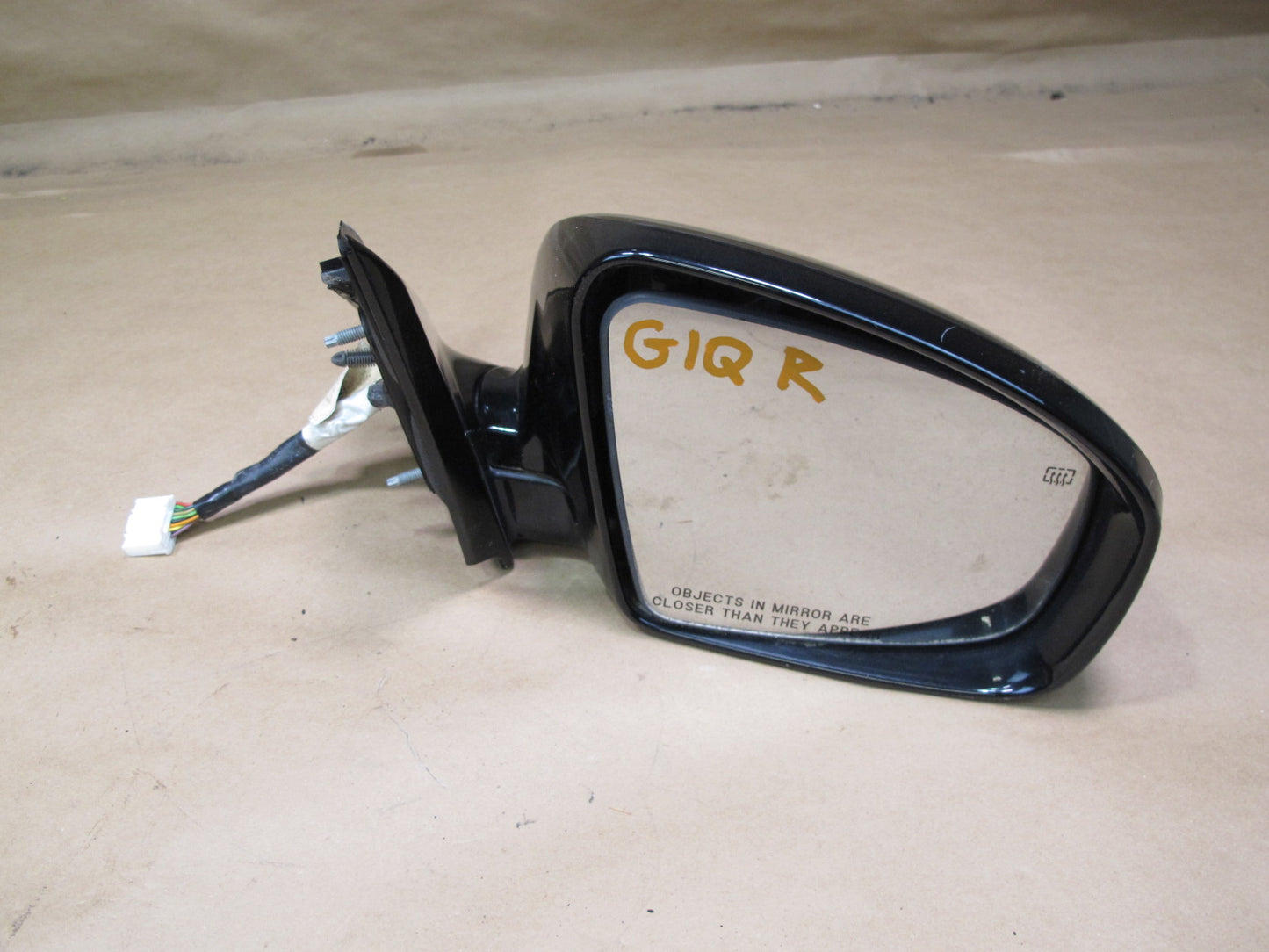 2013-2015 Infiniti JX35 QX60 Front Right Pass Side Door Mirror Heated W/ Camera