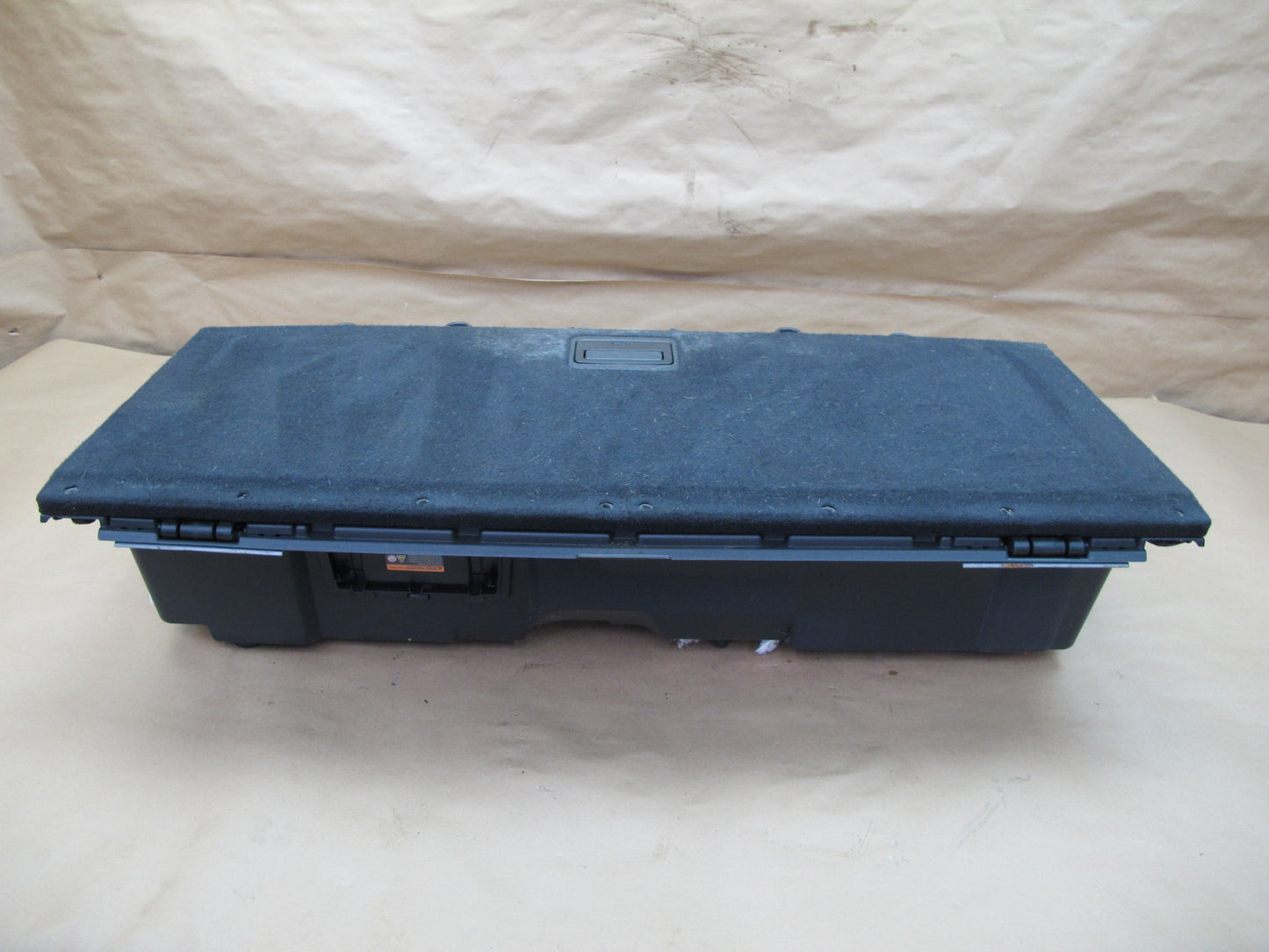 14-17 Infiniti QX60 2.5L Hybrid Rear Trunk Cargo Floor Storage Compartment Box