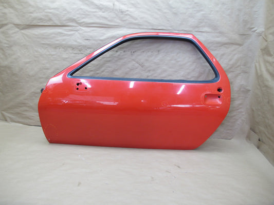 1978-1991 Porsche 928 S Left Driver Door Shell Panel RED