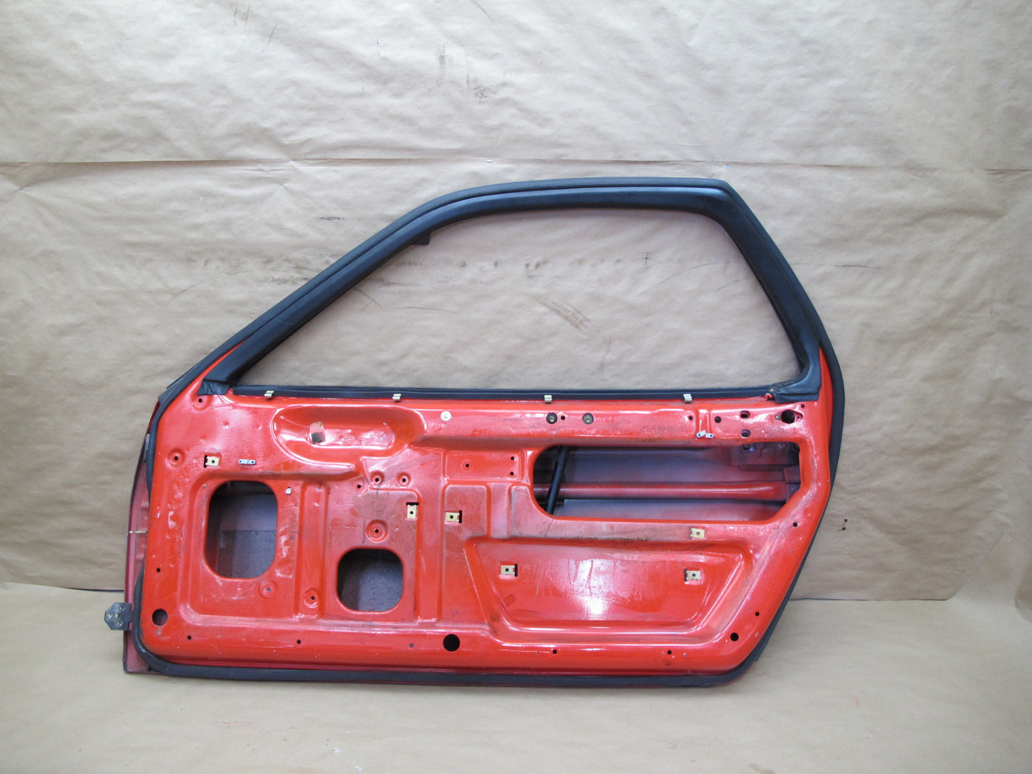 1978-1991 Porsche 928 S Right Passenger Door Shell Panel RED