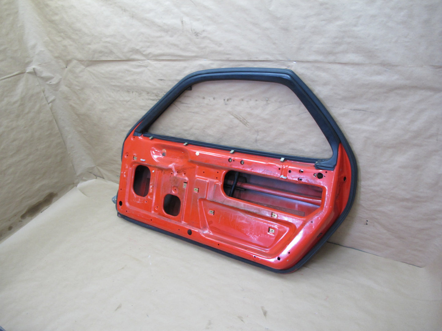 1978-1991 Porsche 928 S Right Passenger Door Shell Panel RED