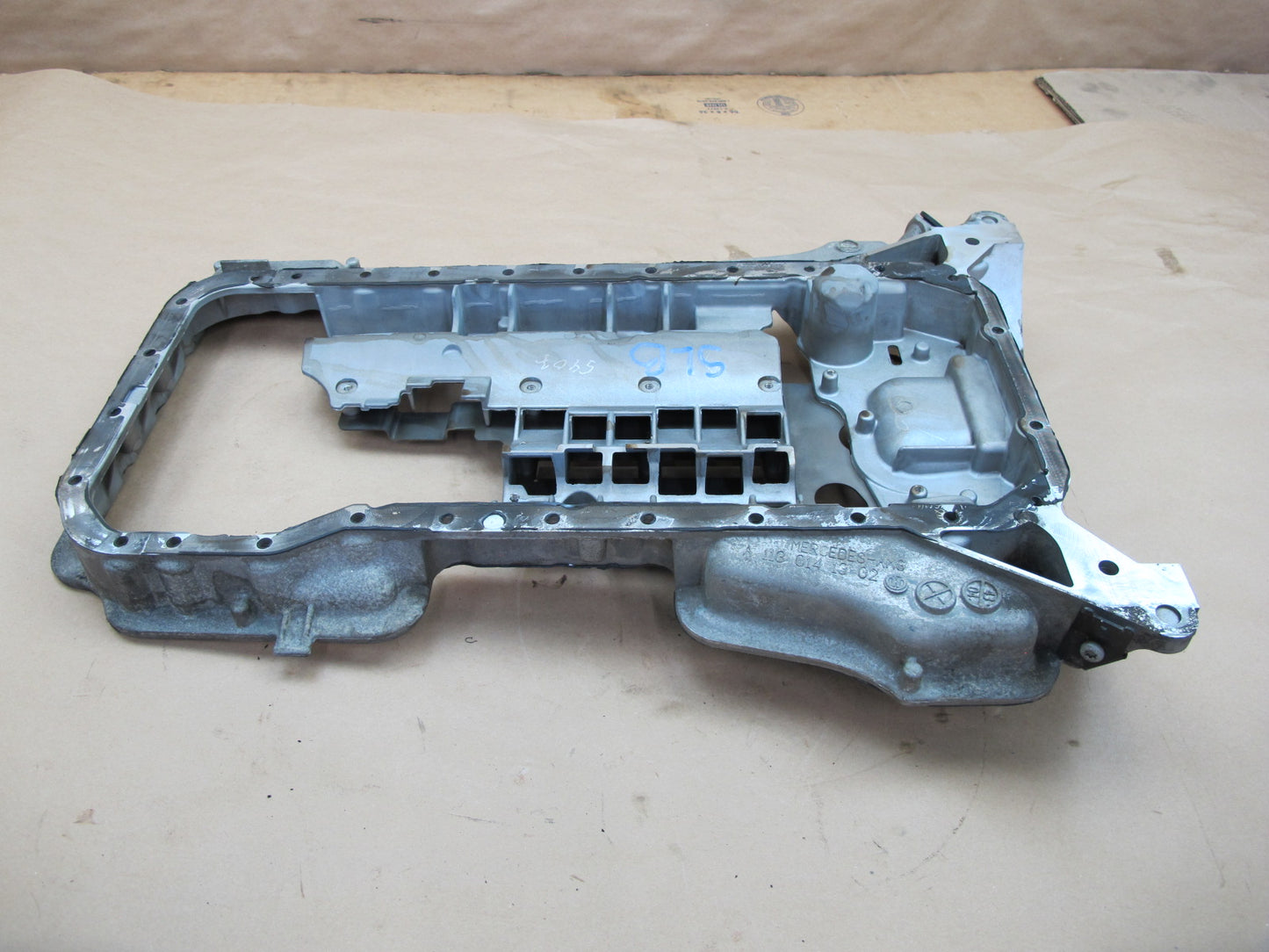 03-08 Mercedes W211 R230 CLK55 E55 SL55 AMG Engine Motor Upper Oil Pan OEM