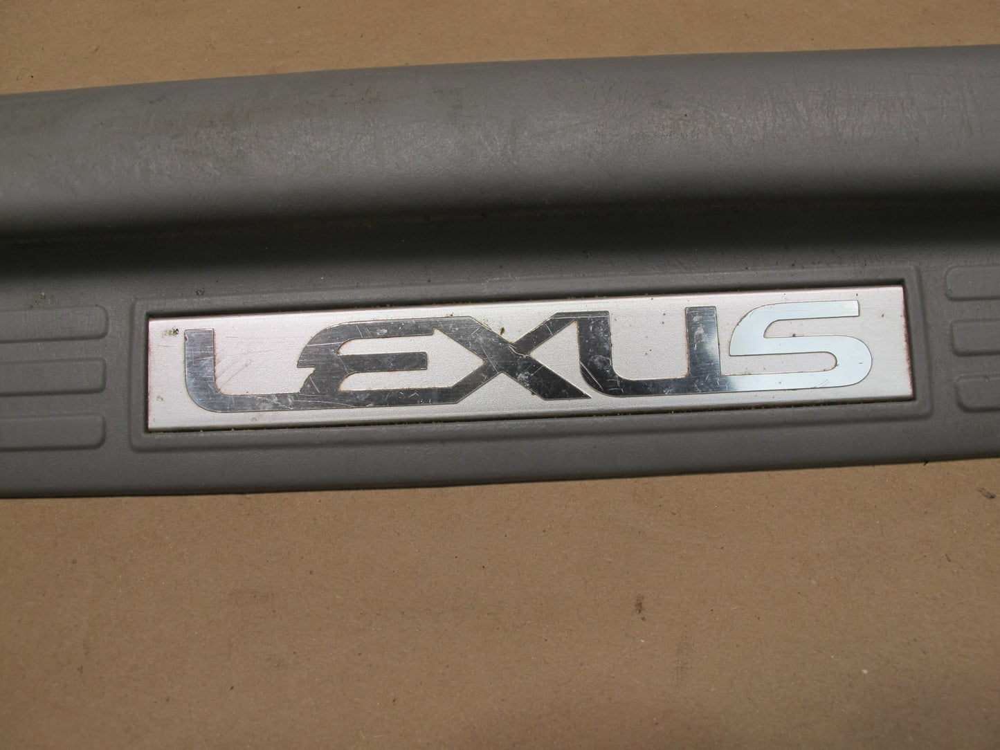 2003-2007 Lexus UZJ100L LX470 Front Door Scuff Sill Plate Trim Set of 2