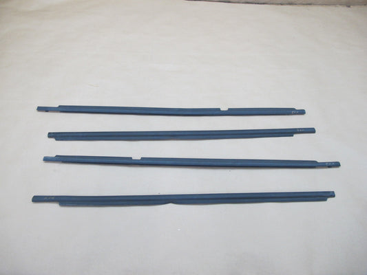 1998-2004 Lexus J100 LX470 Front & Rear Window Weatherstrip Strip Molding Set