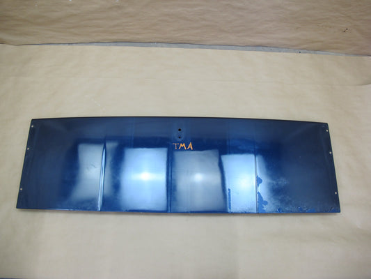 86-89 Toyota MR2 AW15 Rear Trunk Deck Lid Shell Cover Panel Blue OEM