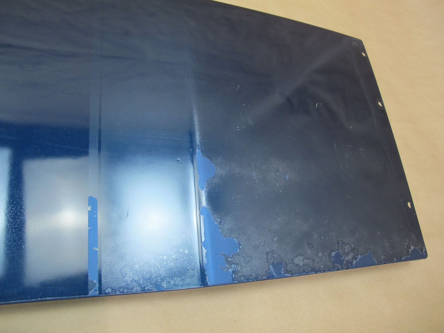 86-89 Toyota MR2 AW15 Rear Trunk Deck Lid Shell Cover Panel Blue OEM