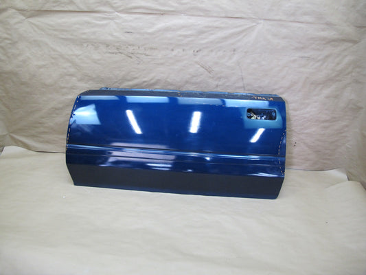 85-89 Toyota MR2 AW15 Left Driver Door Shell Panel Cover Blue OEM