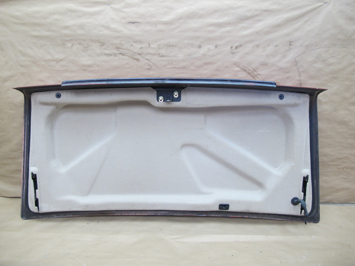 94-02 Mercedes R129 SL Rear Trunk Deck Lid Shell  Panel w Brake Light OEM