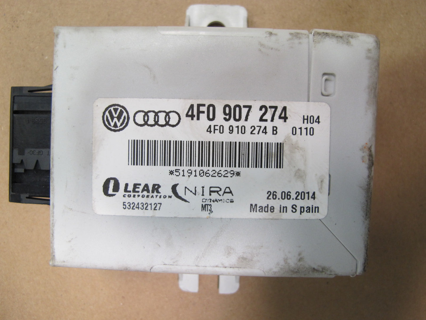 11-15 Audi A6 S6 Q7 4L Tire Pressure Control Module Unit 4F0907274 OEM