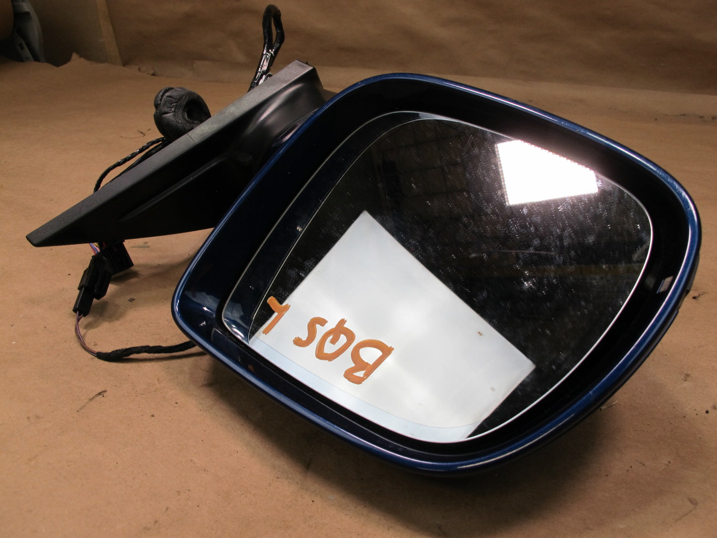 10-15 Audi Q7 4L Left Door Side View Power Heat Memory Exterior Mirror OEM