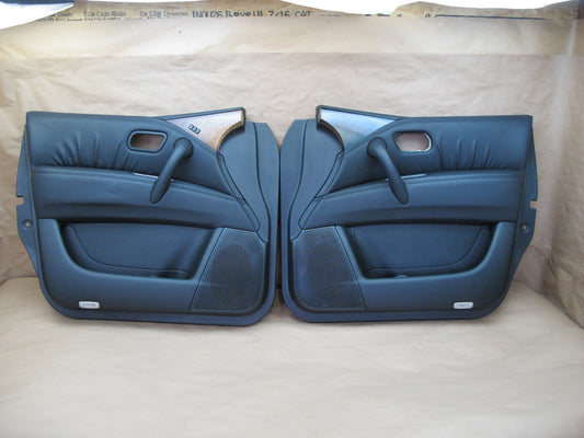 2011-2012 Infiniti QX56 QX80 Front Left & Right Door Interior Trim Panel Set