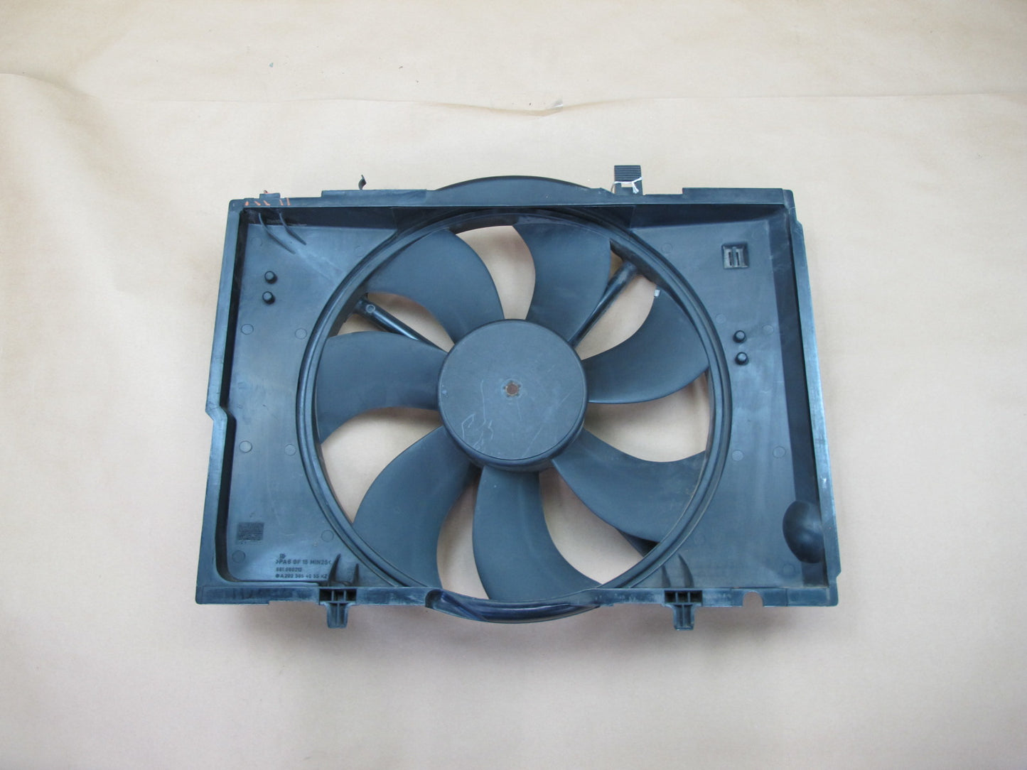 04-08 Chrysler Crossfire Engine Radiator Cooling Fan Motor Shroud OEM