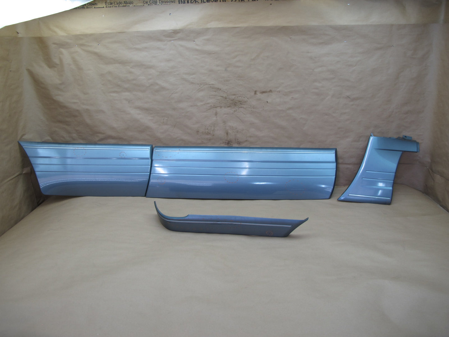 2003-2007 Lexus UZJ100L LX470 Right Door Fender Quarter Trim Molding Panel Set