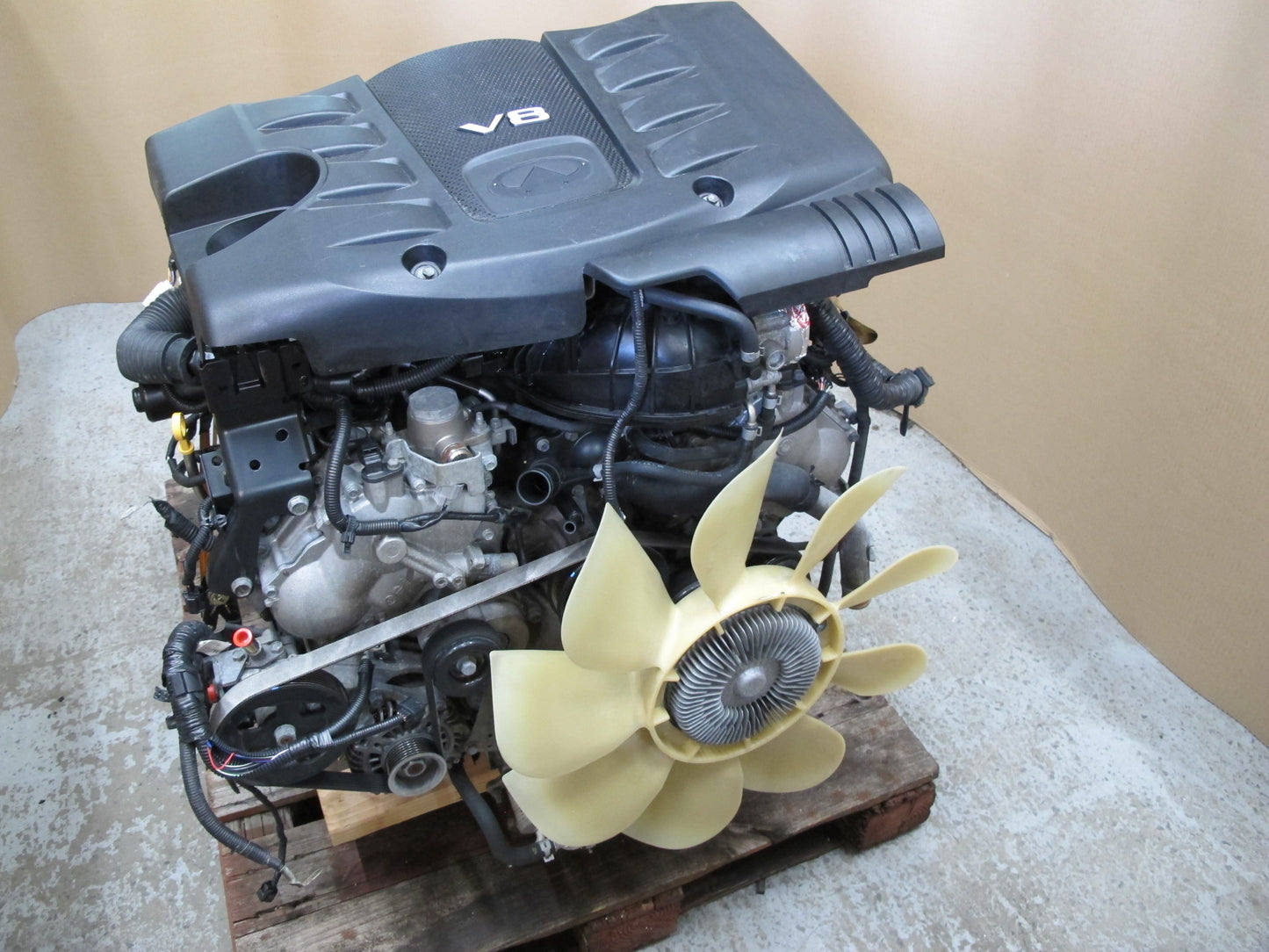 11-14 Infiniti QX56 QX80 5.6L V8 VK56VD Engine Motor VIN A 4TH Digit 210K Miles