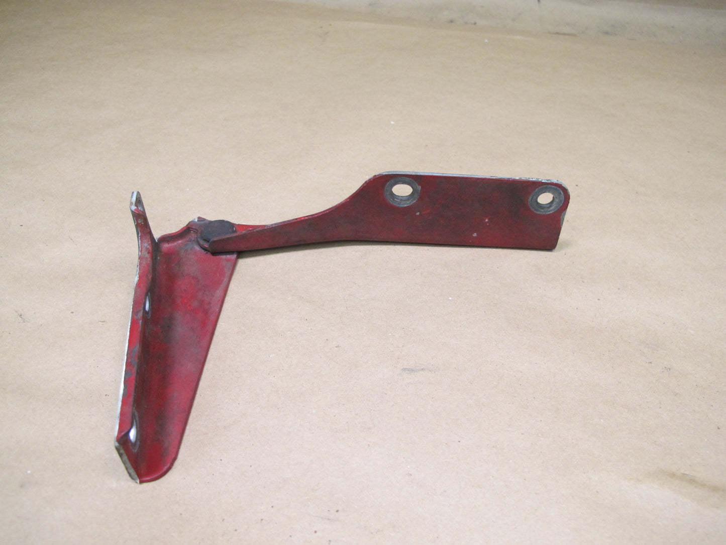 92-97 Subaru SVX Set of 2 Front Left & Right Hood Bonnet Hinge RED OEM