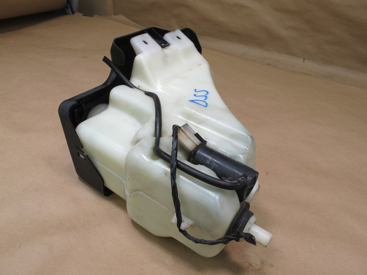 92-97 Subaru SVX Front Windshield Washer Fluid Reservoir Tank w Pump OEM