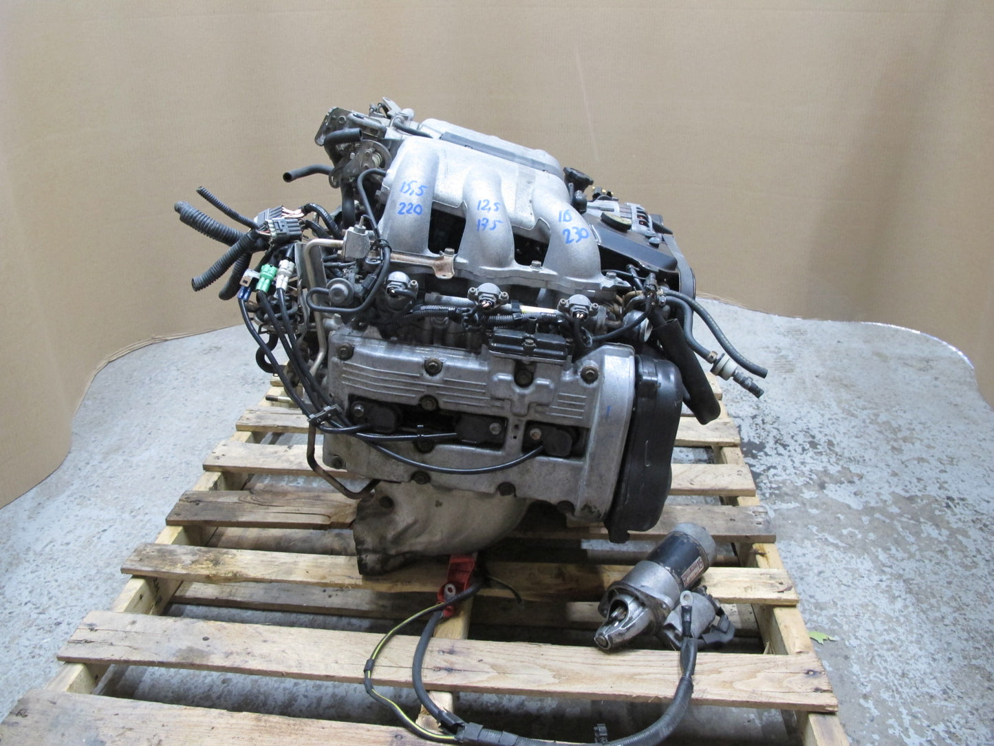 92-97 Subaru SVX 3.3L EG33D H6 FWD Complete Engine Motor 164k Miles