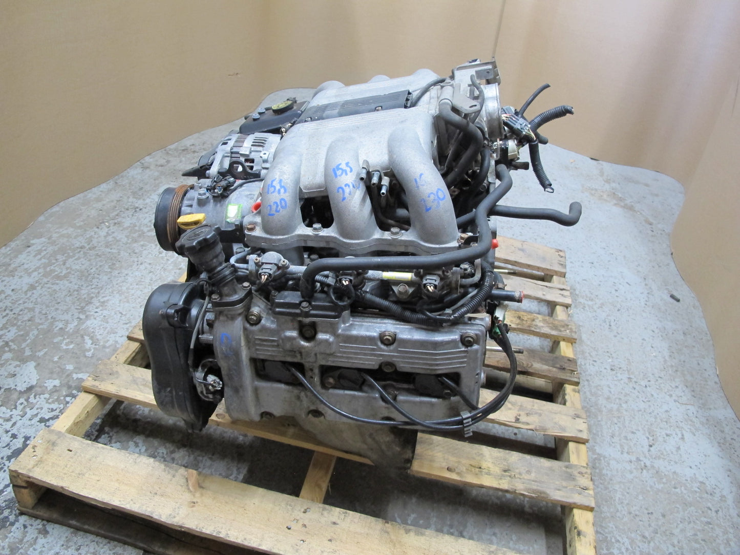 92-97 Subaru SVX 3.3L EG33D H6 FWD Complete Engine Motor 164k Miles