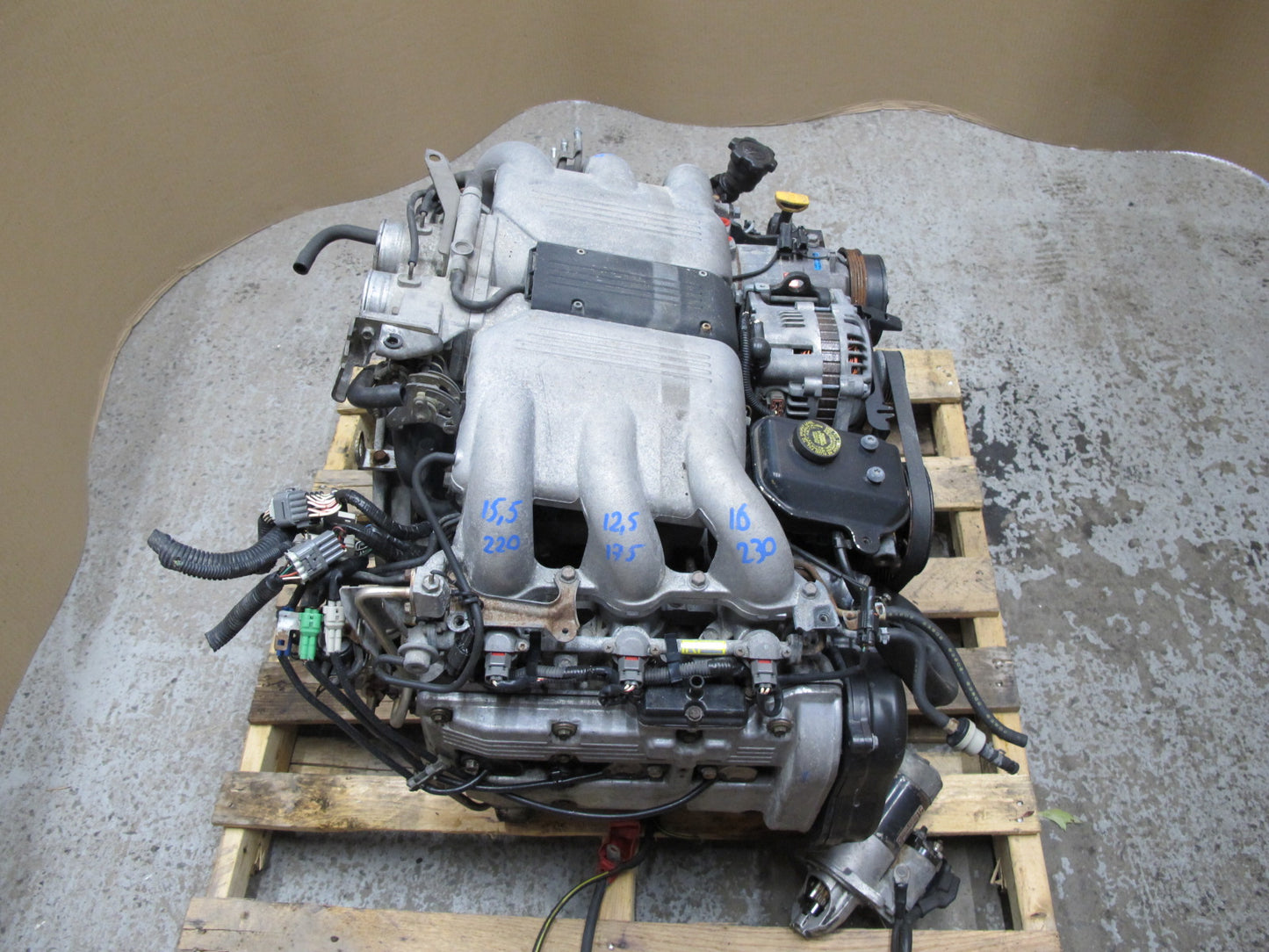 92-97 Subaru SVX 3.3L EG33D H6 FWD Complete Engine Motor 164k Miles