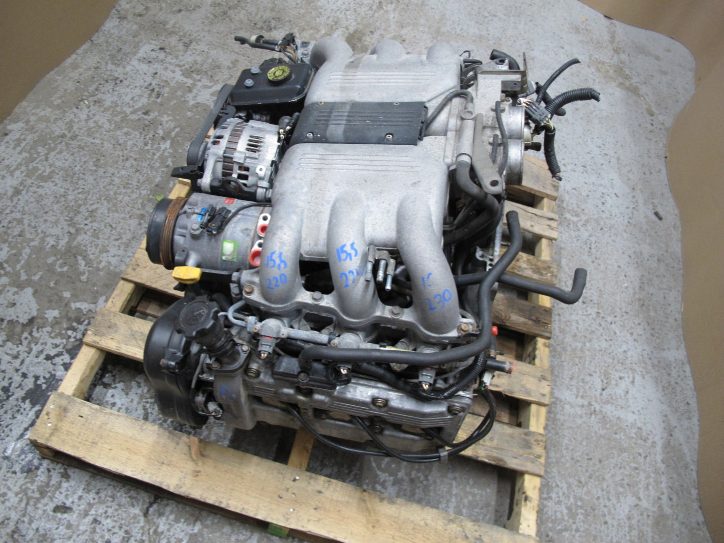 92-97 Subaru SVX 3.3L EG33D H6 FWD Complete Engine Motor 164k Miles