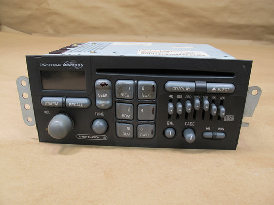 98-02 Pontiac Firebird Trans AM Monsoon Radio Stereo CD Player Head Unit OEM