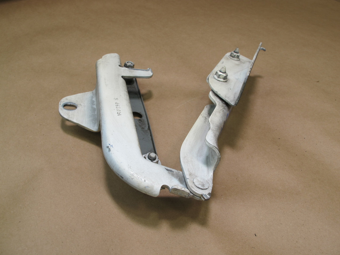 98-02 Pontiac Firebird 5.7L Set of 2 Front Left & Right Hood Hinge White OEM