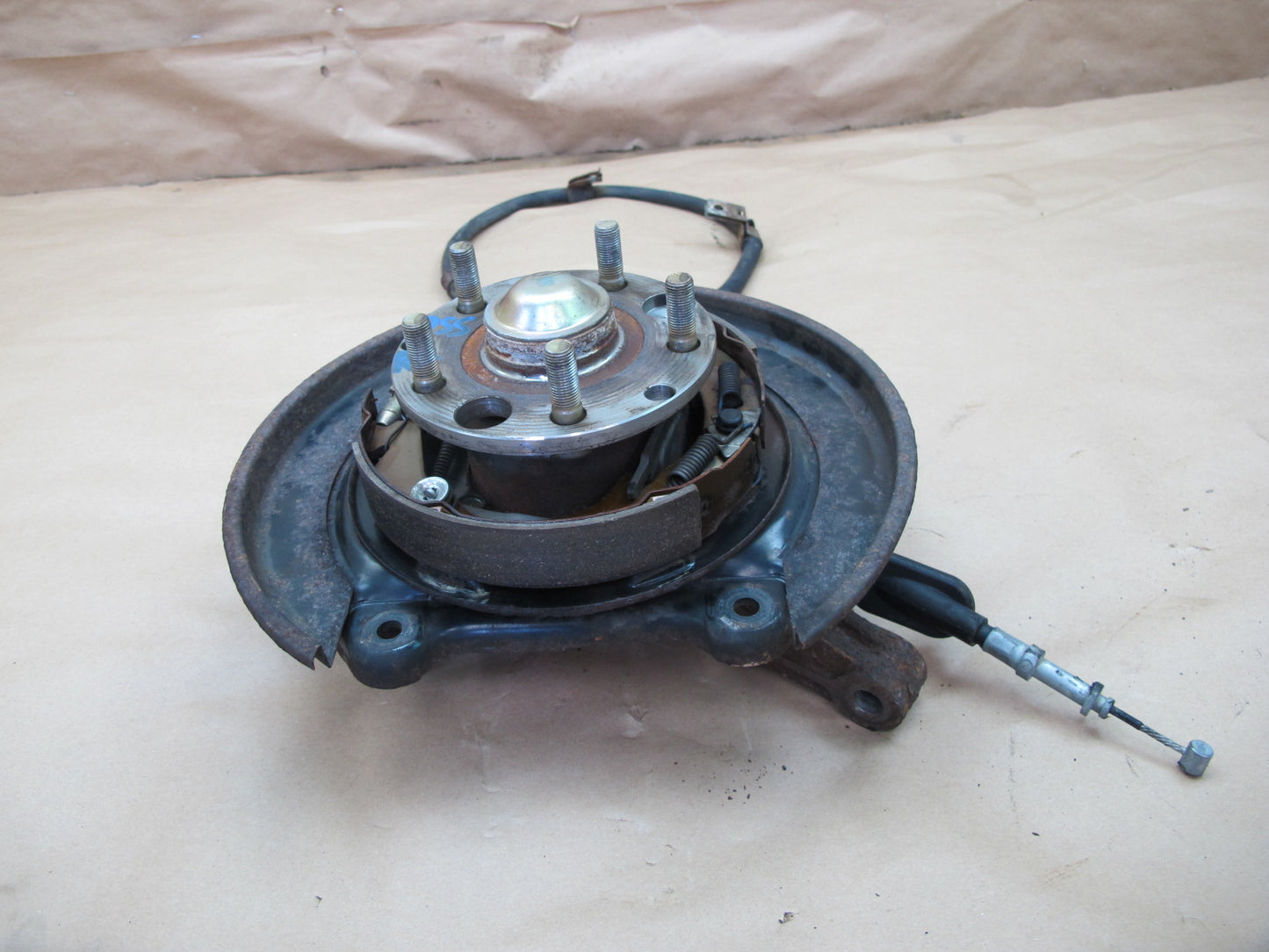 92-97 Subaru SVX FWD Rear Left Spindle Knuckle Wheel Hub Bearing OEM