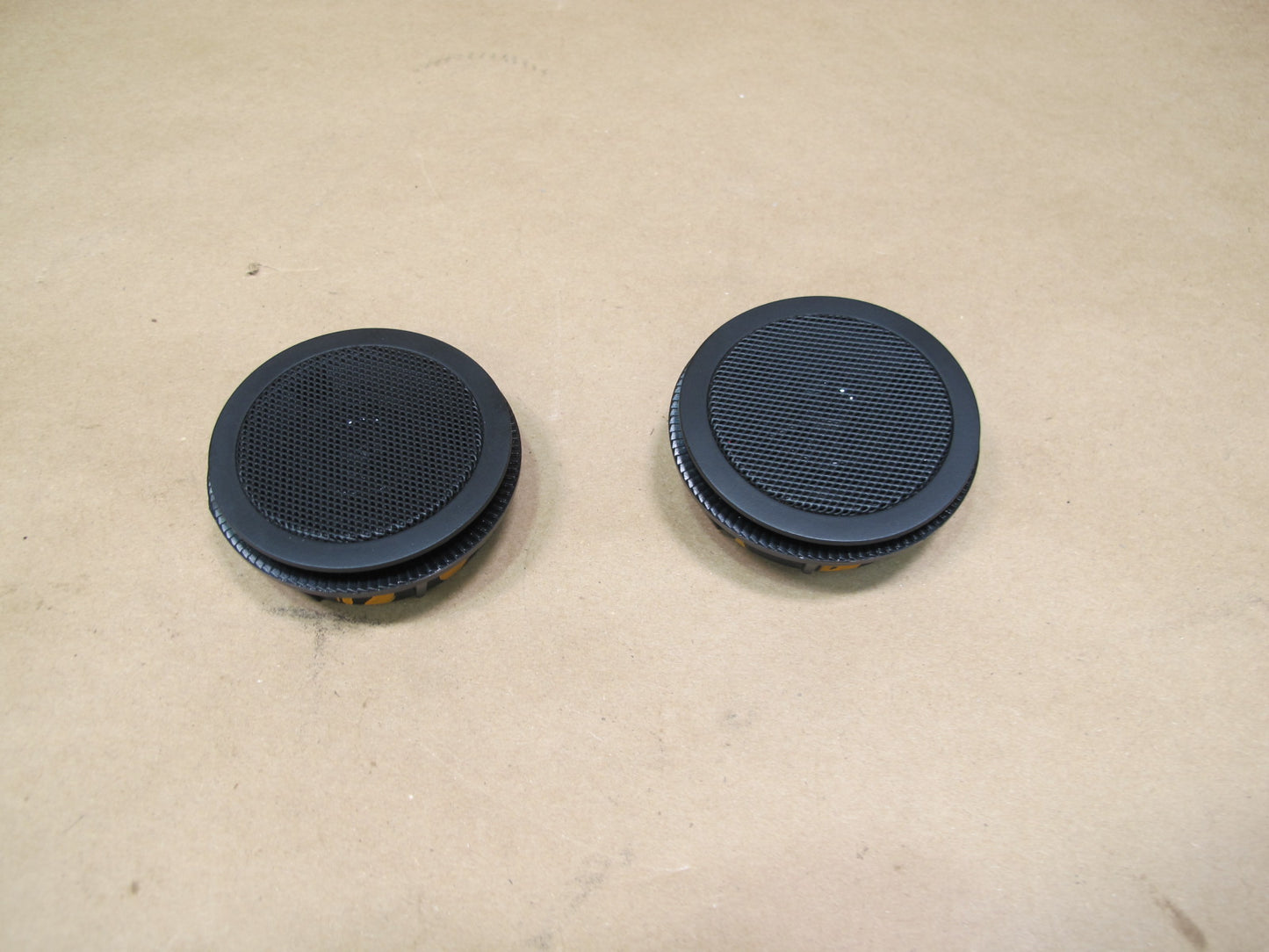 01-06 BMW E46 3-SERIES Convertible Set of 2 Rear Tweeter Speaker w Trim OEM