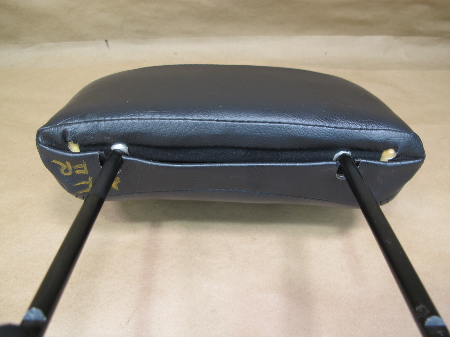 00-02 Pontiac Firebird Front Right Passenger Seat Leather Headrest Black OEM