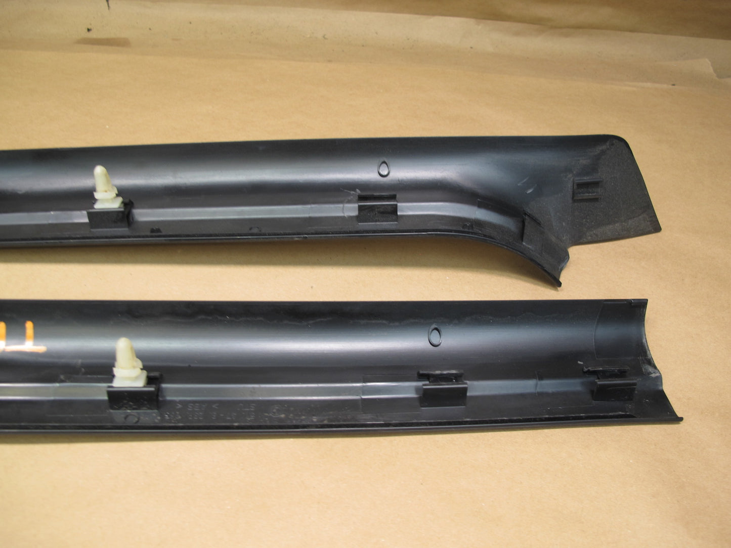 01-06 BMW E46 3-SERIES Convertible Set of 2 Door Scuff Sill Trim Panel OEM