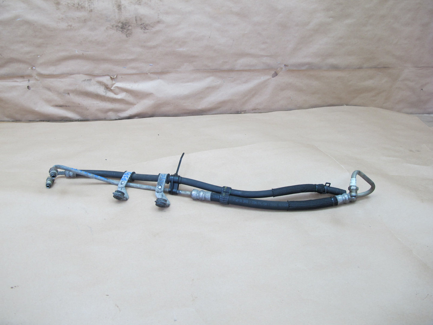 06-09 Pontiac Solstice Power Steering Hose Pipe Line Set OEM