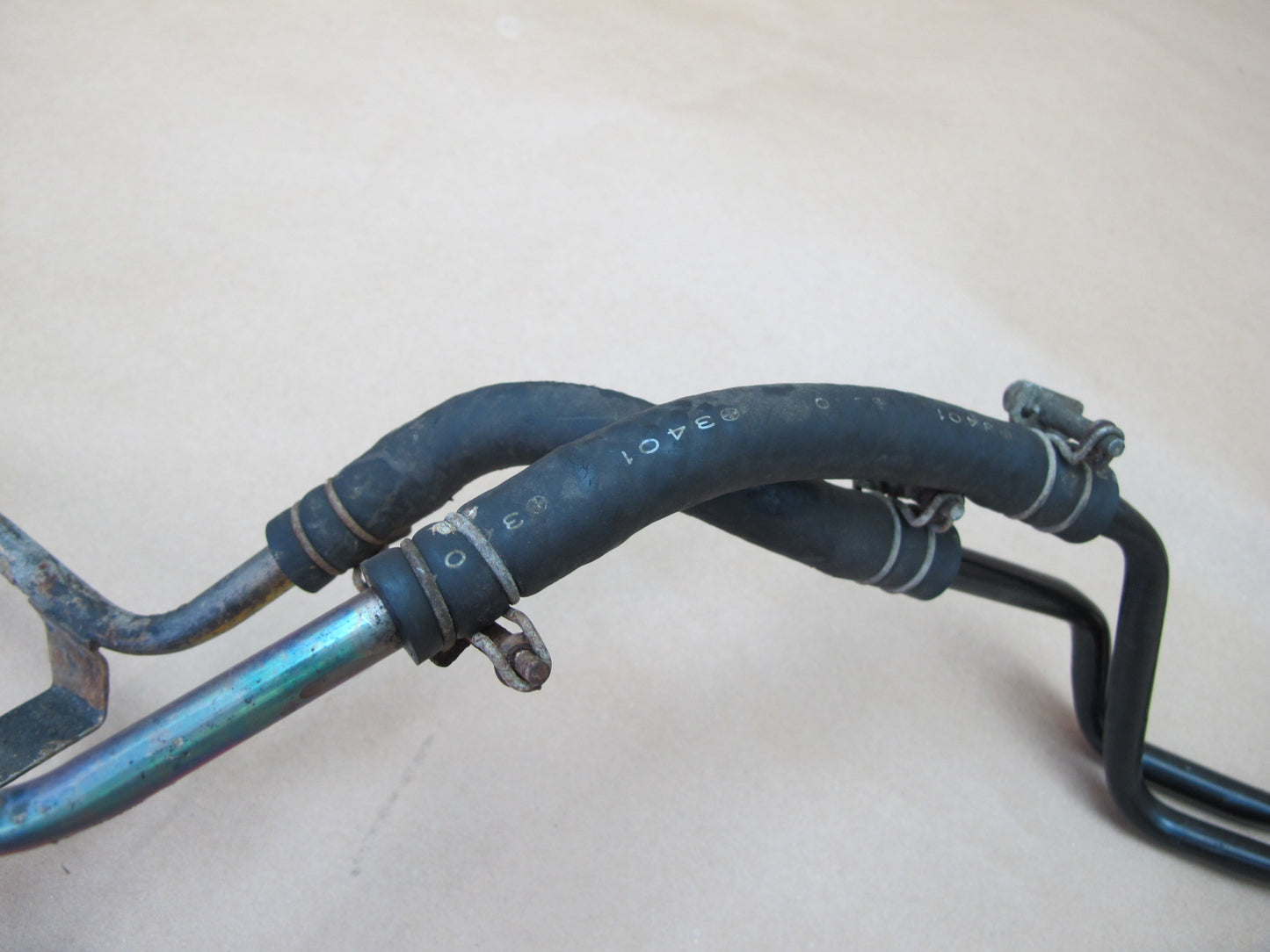 92-97 Subaru SVX AT Automatic Transmission Oil Cooler Hose Pipe Line OEM