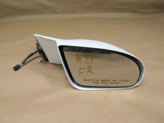 00-02 Pontiac Firebird Right Door Side View Electric Power Mirror White OEM