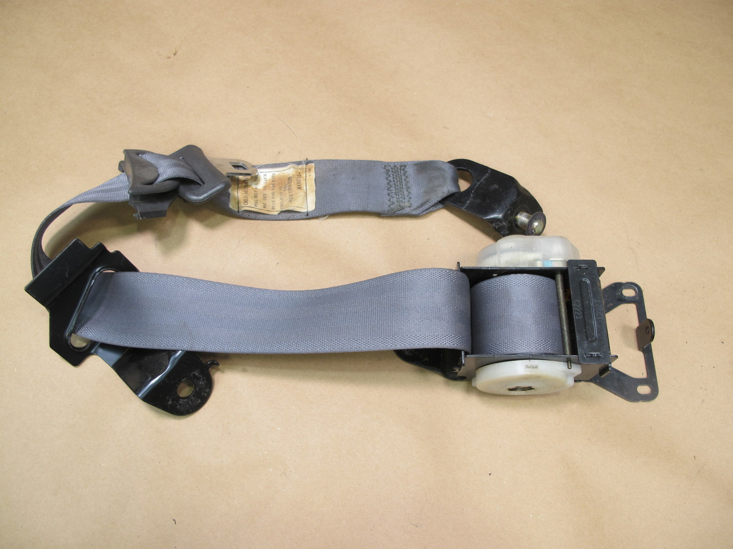 92-97 SUBARU SVX REAR RIGHT & LEFT SIDE SEATBELT RETRACTOR SET OEM