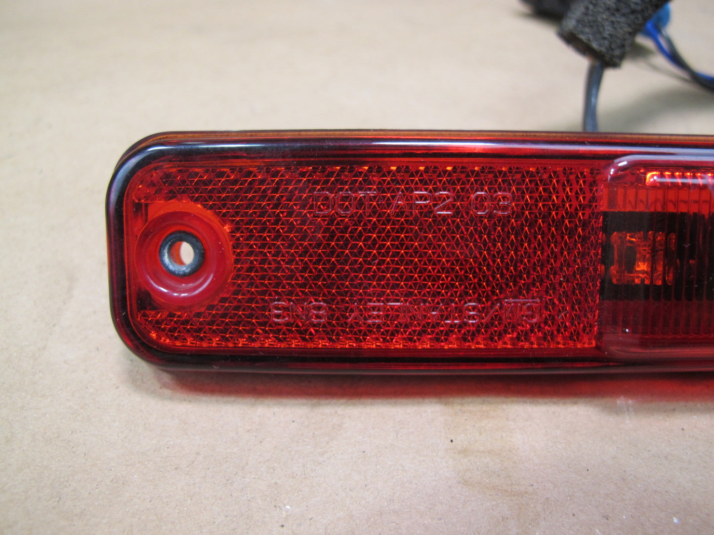 2003-2009 Hummer H2 Rear Left & Right Side Quarter Panel Marker Lamp Light Set