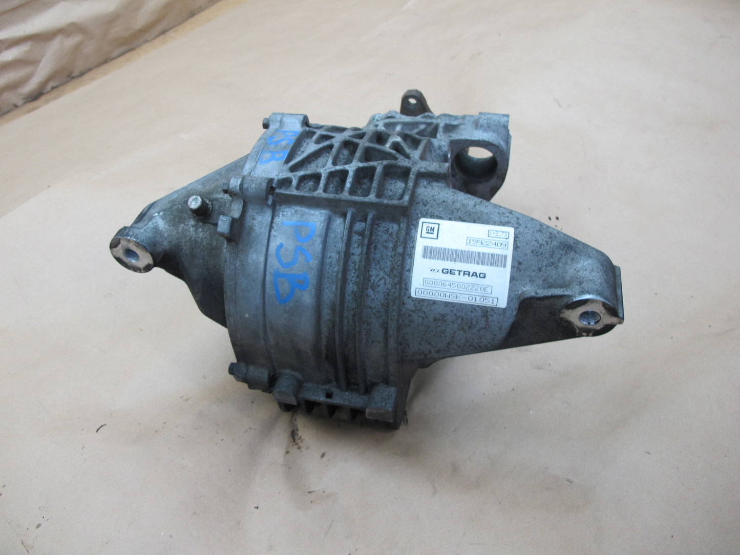 2007 Pontiac Solstice Rear Differential Carrier 3.73 Ratio 134k 15922409 OEM