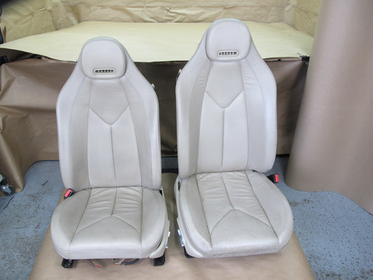05-06 Mercedes R171 SLK Front Left Right Memory Heated Leather Seat Set OEM