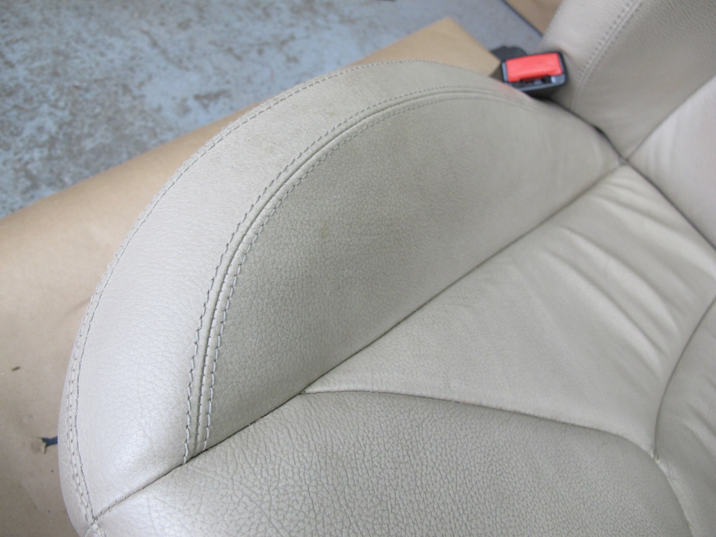 05-06 Mercedes R171 SLK Front Left Right Memory Heated Leather Seat Set OEM