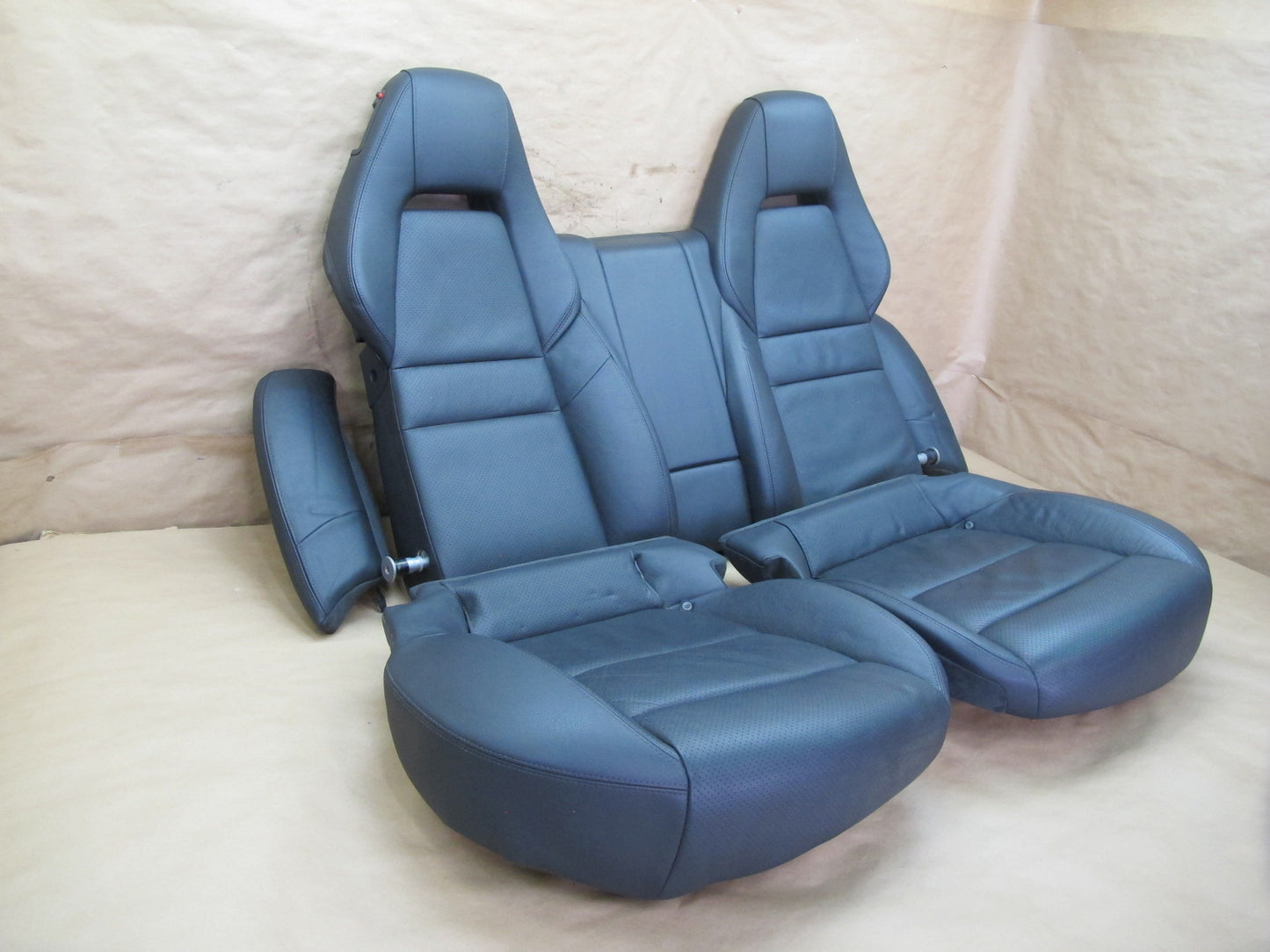 2010-2013 Porsche Panamera 970 Front & Rear Leather Seat Bolster Set